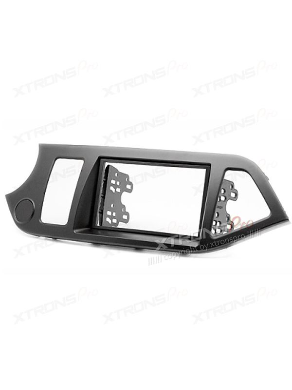 Double Din Car Stereo Fascia Surround Panel for KIA Picanto, Morning (Left wheel)