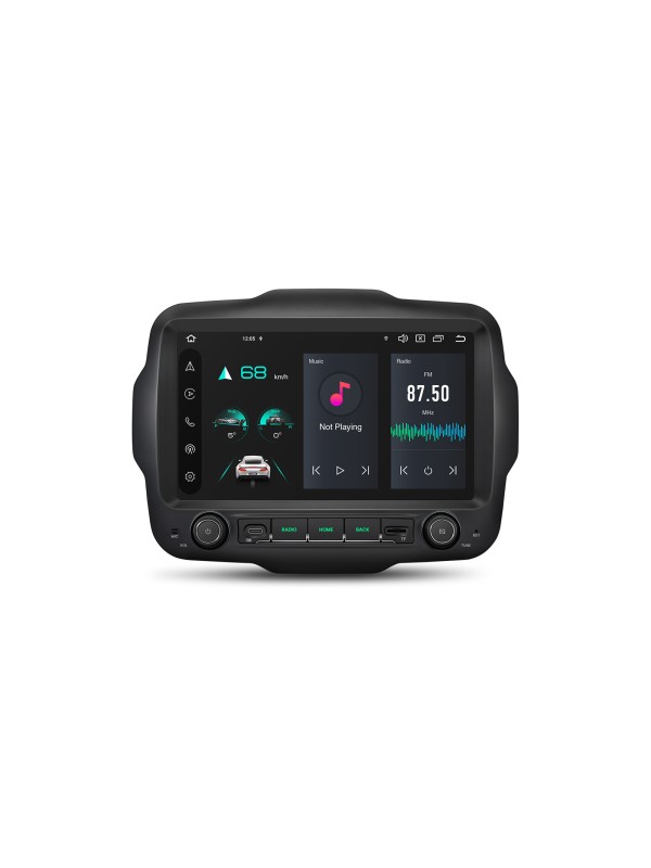 Jeep | Renegade | Android 14 | Octa Core | 6GB RAM & 128GB ROM | Global 4G LTE Solution | PXH94RGJLGS