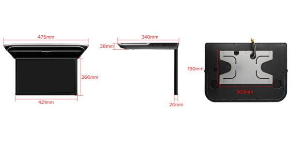 17.3" |  Octa-Core | 2GB RAM & 32GB ROM | IPS Screen  | Android Overhead Player | CM179AS