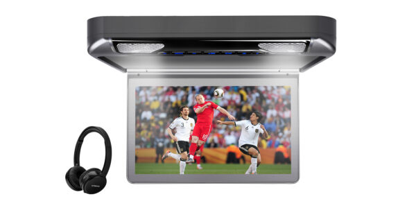 13.3-inch Car Overhead DVD Player | CR133HDVSGrey