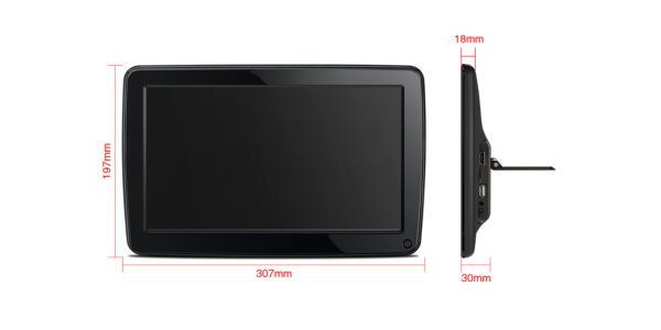 11.6-inch Car Headrest Monitor | HM117HD
