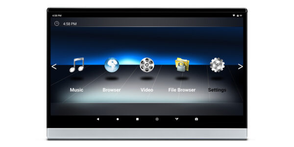 13.3" | Universal Fit | Android OS | 2GB RAM & 32GB ROM | FHD IPS Screen | Android Backseat Player | HM136AC