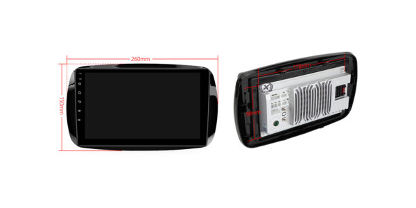 Smart Fortwo | Android / iPhone | Octa Core | 4GB RAM & 64GB ROM | Global 4G LTE Solution | IAP92MSMTNS