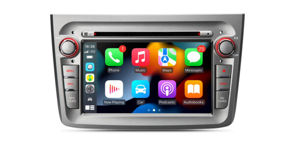 Alfa Romeo | Android / iPhone | Octa Core | 2GB DDR4 RAM & 32GB ROM | Automotive-grade Hardware | IE72MTAG
