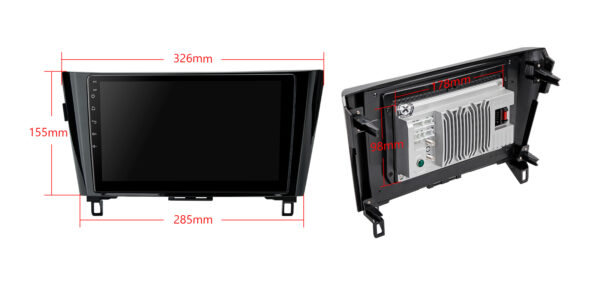 Nissan | Android / iPhone | Octa Core | 2GB DDR4 RAM & 32GB ROM | Automotive-grade Hardware | IEP12XTN