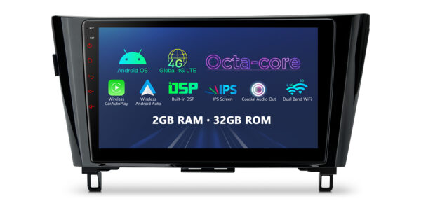 Nissan | Android / iPhone | Octa Core | 2GB DDR4 RAM & 32GB ROM | Automotive-grade Hardware | IEP12XTN