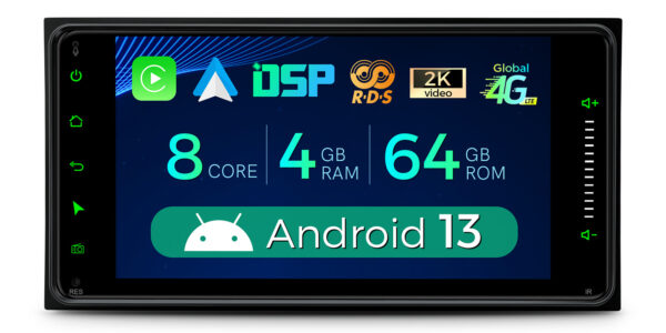 Toyota | Android 13 | Octa Core | 4GB RAM & 64GB ROM | Global 4G LTE Solution | PX73HGTL