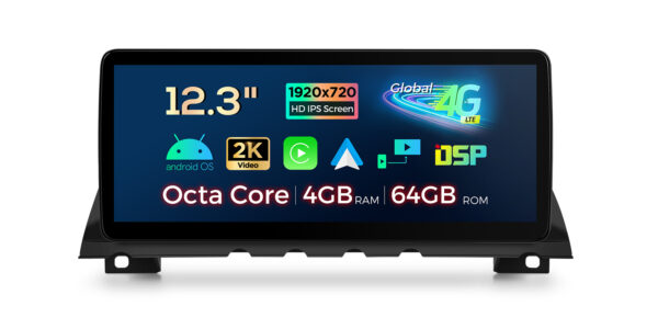 BMW | 7 Series | Android / iPhone | Octa-core | 4GB RAM & 64GB ROM | Global 4G LTE | QLB22CIB12SV