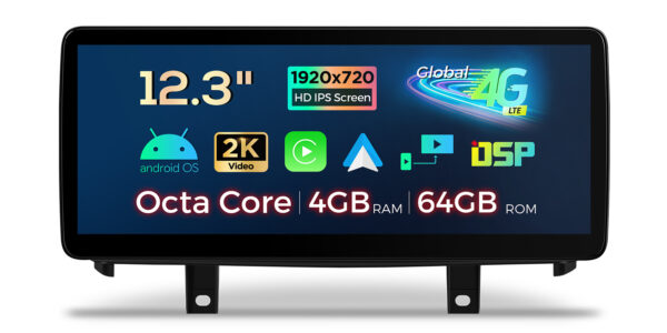 BMW | X5/X6 | Android / iPhone | Octa-core | 4GB RAM & 64GB ROM | Global 4G LTE |  QLB22NB12X5N