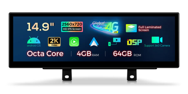BMW | 3 Series F30 / 4 Series | Android OS | Octa-core | 4GB RAM & 64GB ROM | Global 4G LTE | QLB42THNBR