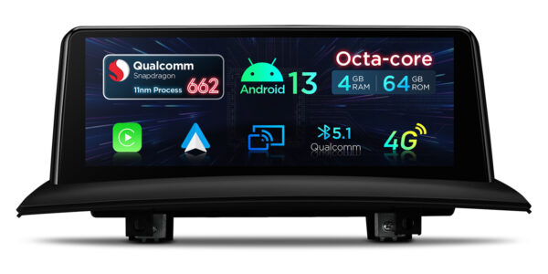 BMW X3 | Android / iPhone | Qualcomm 662 | Octa Core | 4GB RAM & 64GB ROM | QPBS13X3MK