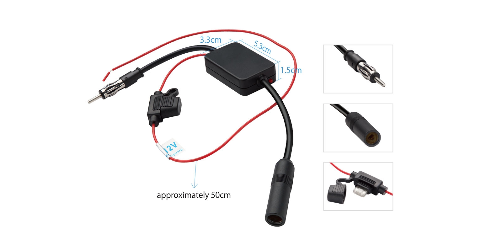 Radio Amplifier Cable | RAMP01
