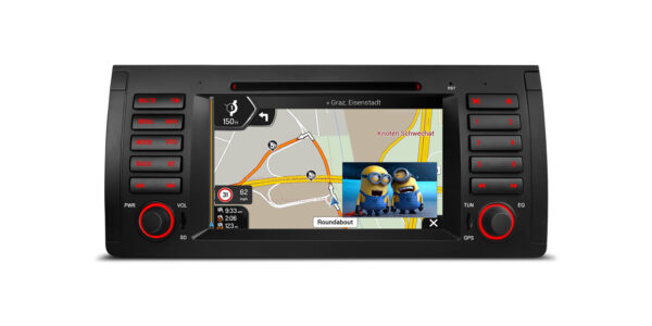 BMW | X5 E53 | Android / iPhone | Octa Core | 4GB RAM & 64GB ROM | Global 4G LTE | IA7253BS