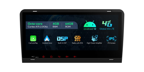 Audi A3/S3/RS3 | Android / iPhone | Octa Core | 4GB RAM & 64GB ROM | Global 4G LTE Solution | IA82AA3LH