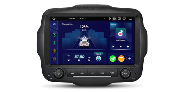 Jeep | Renegade | Android OS | Octa Core | 6GB RAM & 128GB ROM | QLED Display | Global 4G LTE Solution | IXA94RGJL