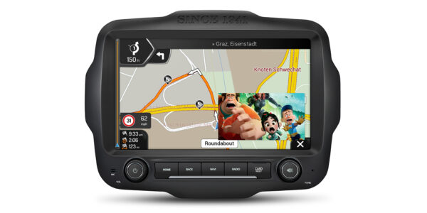 Jeep | Renegade | Android OS | Octa Core | 6GB RAM & 128GB ROM | QLED Display | Global 4G LTE Solution | IXA94RGJL