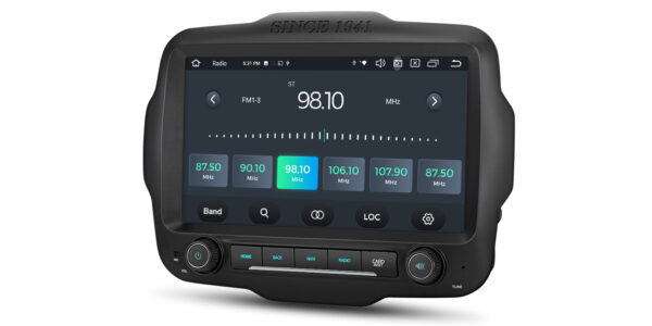 Jeep | Renegade | Android OS | Octa Core | 6GB RAM & 128GB ROM | QLED Display | Global 4G LTE Solution | IXA94RGJL