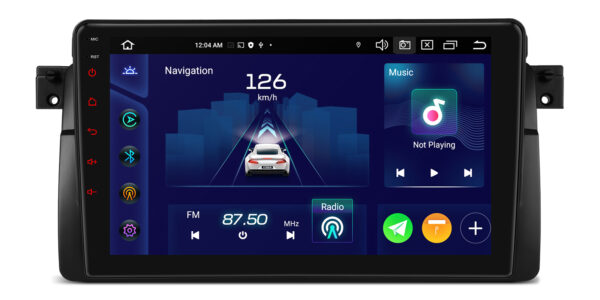 BMW/Rover/MG | Android OS | Octa Core | 6GB RAM & 128GB ROM | QLED Display | Global 4G LTE Solution | IXAP9446BL