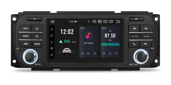 Jeep/Dodge/Chrysler | Android 14 | Octa Core | 4GB RAM & 64GB ROM | Global 4G LTE Solution | PX54WRJL