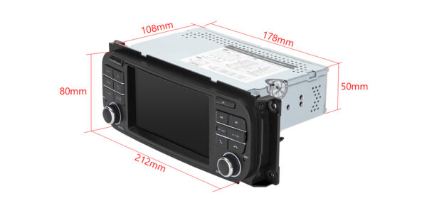 Jeep/Dodge/Chrysler | Android 14 | Octa Core | 4GB RAM & 64GB ROM | Global 4G LTE Solution | PX54WRJL