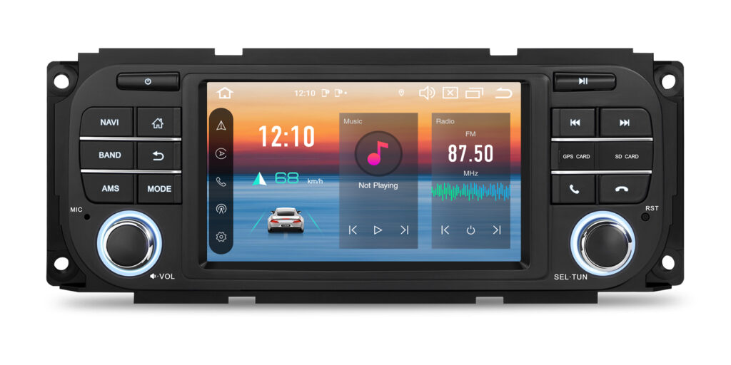 Jeep/Dodge/Chrysler | Android 14 | Octa Core | 4GB RAM & 64GB ROM | Global 4G LTE Solution | PX54WRJL