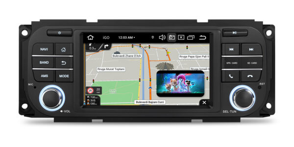 Jeep/Dodge/Chrysler | Android 14 | Octa Core | 4GB RAM & 64GB ROM | Global 4G LTE Solution | PX54WRJL