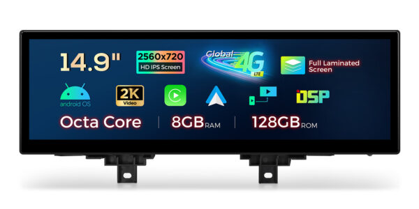 BMW | 3 Series /4 Series | Android OS & OEM system | Octa-core | 8GB RAM & 128GB ROM | Global 4G LTE | QLBH44THNBL