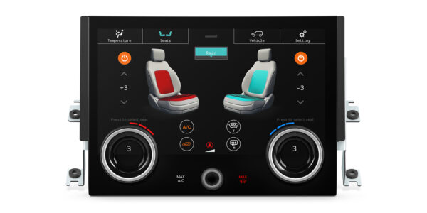 Range Rover | Climate Control Panel | Touchscreen and Rotary Knobs | 10.1-inch Touch IPS Screen | Original Function Retained | AIR494S