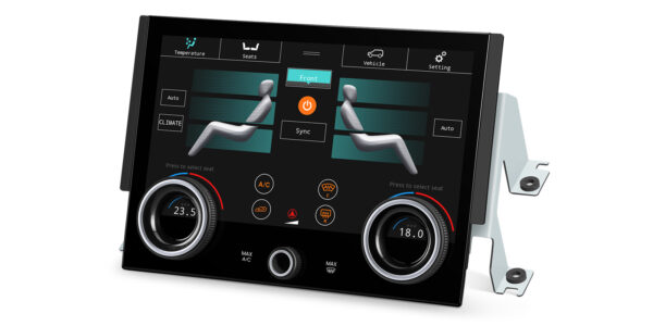Range Rover | Climate Control Panel | Touchscreen and Rotary Knobs | 10.1-inch Touch IPS Screen | Original Function Retained | AIR494S