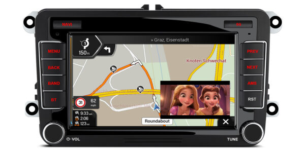 Volkswagen / SEAT / SKODA  | Android OS | Octa Core | 4GB RAM & 64GB ROM | IPS Screen | ID70MTVL