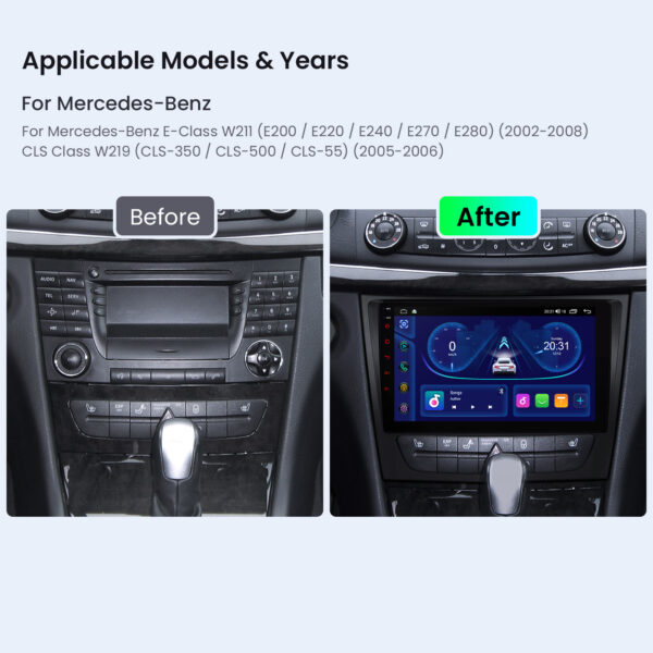 Mercedes-Benz | Various | Android OS | Octa Core | 4GB RAM & 64GB ROM | IPS Screen | IDP90M211