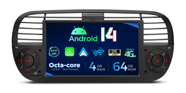 Fiat | Android 14 | Octa Core | 4GB RAM & 64GB ROM | Global 4G LTE Solution | PX7450FBLGS
