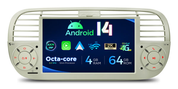 Fiat | Android 14 | Octa Core | 4GB RAM & 64GB ROM | Global 4G LTE Solution | PX7450FCLGS