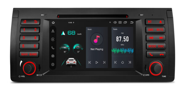 BMW X5 E53  | Android 14 | Octa Core | 4GB RAM & 64GB ROM | Global 4G LTE Solution | PX7453BGS