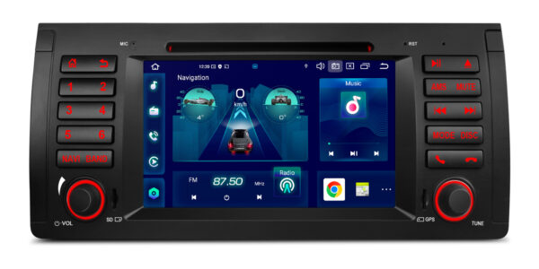 BMW X5 E53  | Android 14 | Octa Core | 4GB RAM & 64GB ROM | Global 4G LTE Solution | PX7453BGS