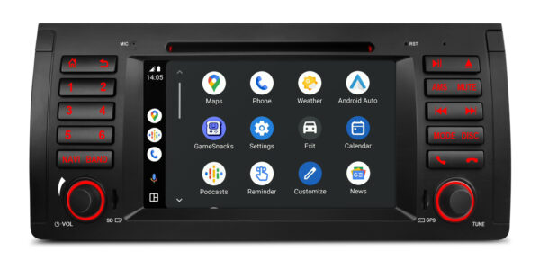 BMW X5 E53  | Android 14 | Octa Core | 4GB RAM & 64GB ROM | Global 4G LTE Solution | PX7453BGS