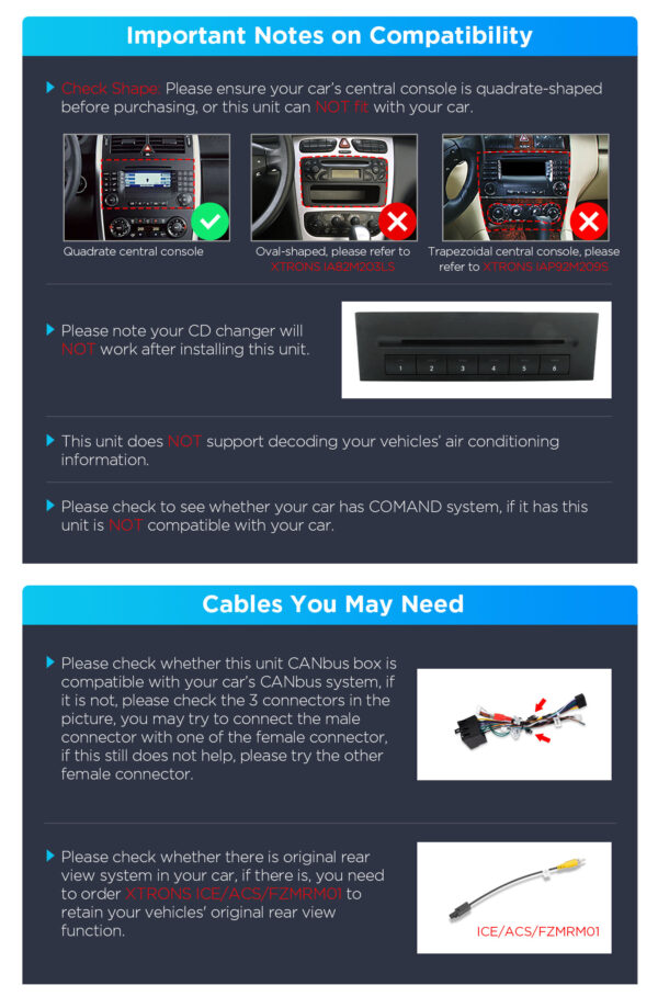 Mercedes-Benz / Volkswagen | Android 14 | Octa Core | 4GB RAM & 64GB ROM | Global 4G LTE Solution | PX74M245GS