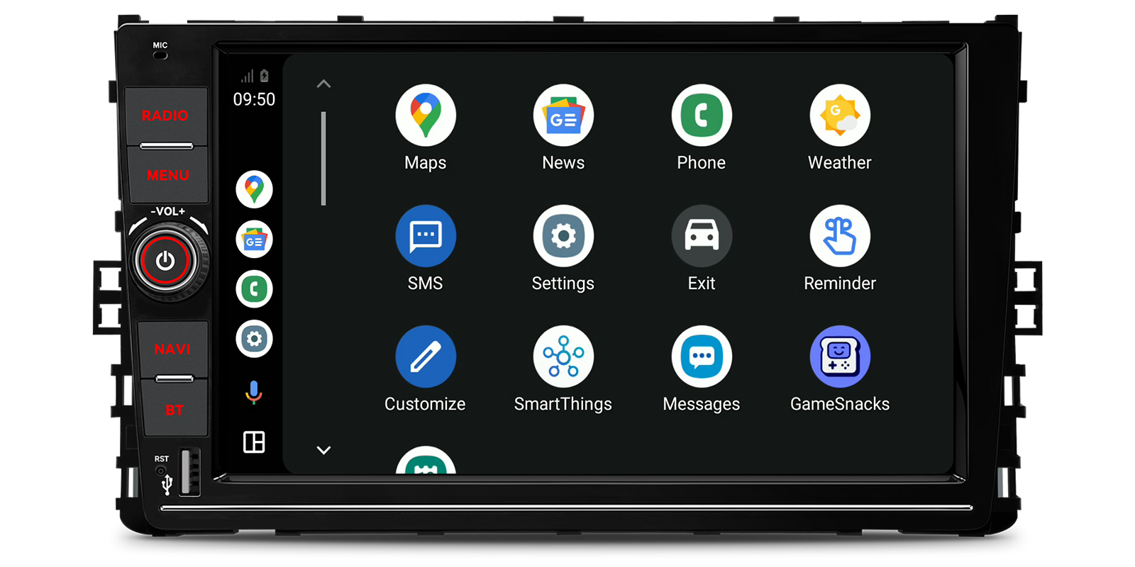 Volkswagen | Android 14 | Octa Core | 4GB RAM & 64GB ROM | Global 4G LTE Solution | PX94MTNVGS