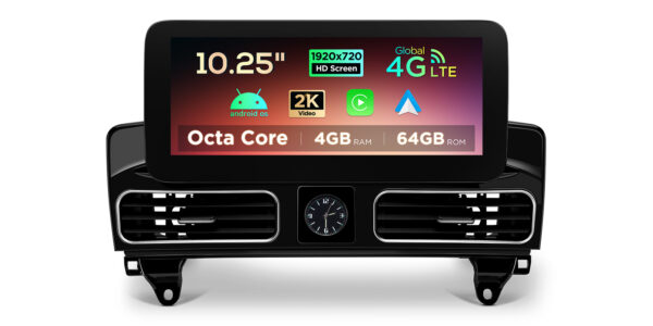 Mercedes-Benz | ML-Class & GL-Class | Android OS & OEM system | Octa-core | 4GB RAM & 64GB ROM | Integrated 4G LTE | QAMS1445M12ML45