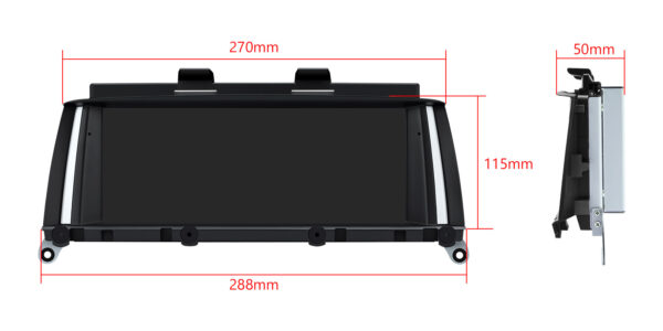 BMW | X3 / X4 | Android OS & OEM System | Octa Core | 4GB RAM & 64GB ROM | Integrated 4G Solution | QDB80X3NB
