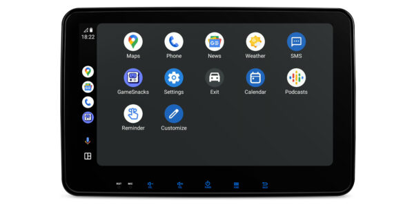 Double DIN  | Android 14 | Octa Core | 4GB RAM & 64GB ROM | Global 4G LTE Solution | TX122L