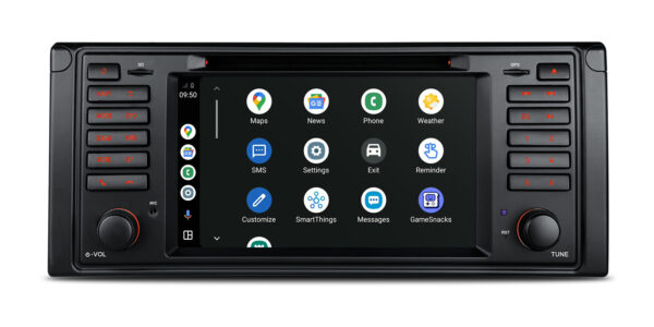 BMW  | E39 | Android 14 | Octa Core | 4GB RAM & 64GB ROM | Global 4G LTE Solution | PX7439BGS