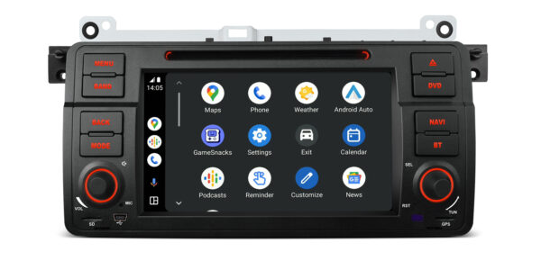 BMW/Rover/MG  | Android 14 | Octa Core | 4GB RAM & 64GB ROM | Global 4G LTE Solution | PX7446BGS