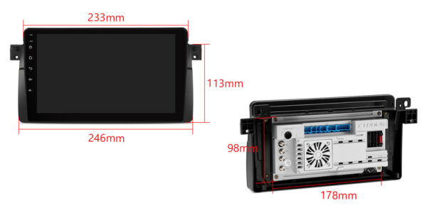 BMW/Rover/MG  | Android 14 | Octa Core | 4GB RAM & 64GB ROM | Global 4G LTE Solution | PXP9446BGDAB