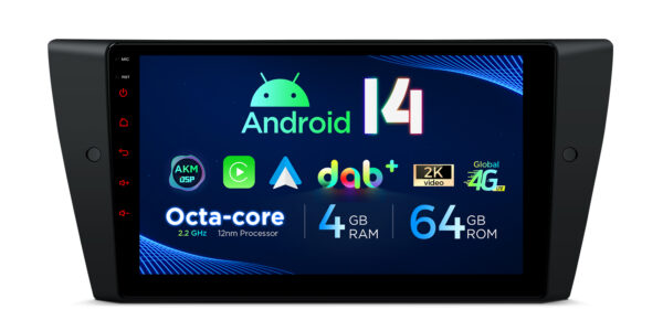 BMW | Various   | Android 14 | Octa Core | 4GB RAM & 64GB ROM | Global 4G LTE Solution | PXP9490BGDAB