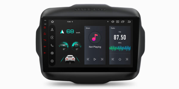 Jeep | Renegade | Android 14 | Octa Core | 4GB RAM & 64GB ROM | Global 4G LTE Solution | PXP94RGJGDAB