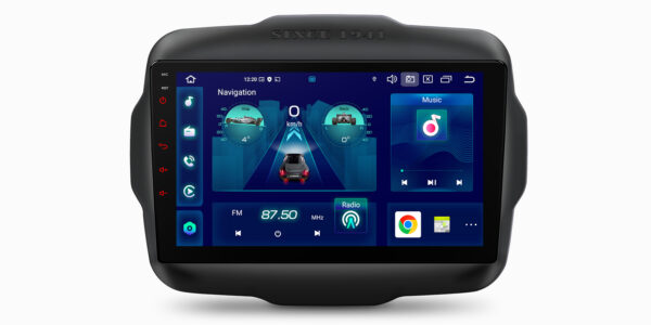 Jeep | Renegade | Android 14 | Octa Core | 4GB RAM & 64GB ROM | Global 4G LTE Solution | PXP94RGJGDAB