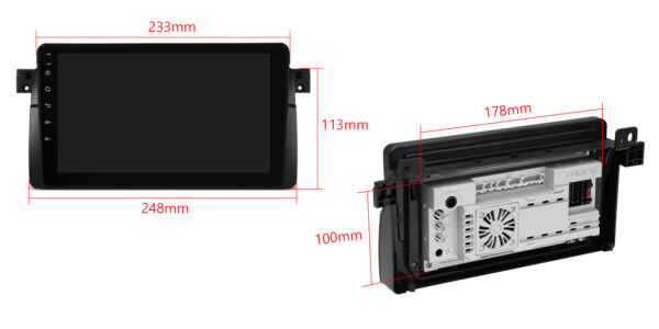 BMW/Rover/MG | Android OS | Octa Core | 6GB RAM & 128GB ROM | QLED Display | Global 4G LTE Solution | IXAP9446BL