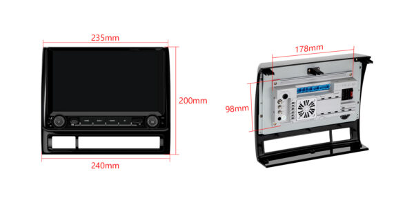 Toyota Tacoma | Android 14 | Octa Core | 4GB RAM & 64GB ROM | Global 4G LTE Solution | PX94TCTLGS