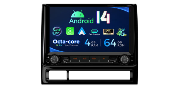 Toyota Tacoma | Android 14 | Octa Core | 4GB RAM & 64GB ROM | Global 4G LTE Solution | PX94TCTLGS